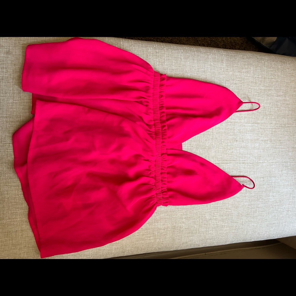 SOLD- Hot Pink Express Top Sz Medium